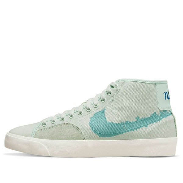 Nike ナイキ メンズ スニーカー  【Nike Blazer Court Mid Premium SB \u0027Barely Green\u0027 DM8553-300】  大きさ US_5(23.0糎)