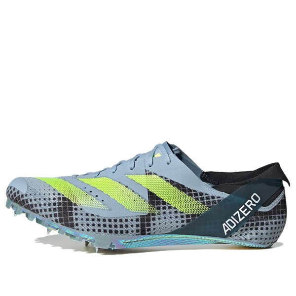 adidas アディダス メンズ スニーカー 【adidas Adizero Finesse Track and Field Shoes \u0027Wonder Blue Lucid Lemon\u0027 IE2769】  大いさ US_12(30.0珊) 靴-メンズ靴