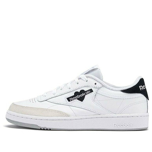 Reebok リーボック メンズ スニーカー 【Reebok Club C 85 \u0027White Black\u0027 HQ7227】  大きさ US_8(26.0珊)