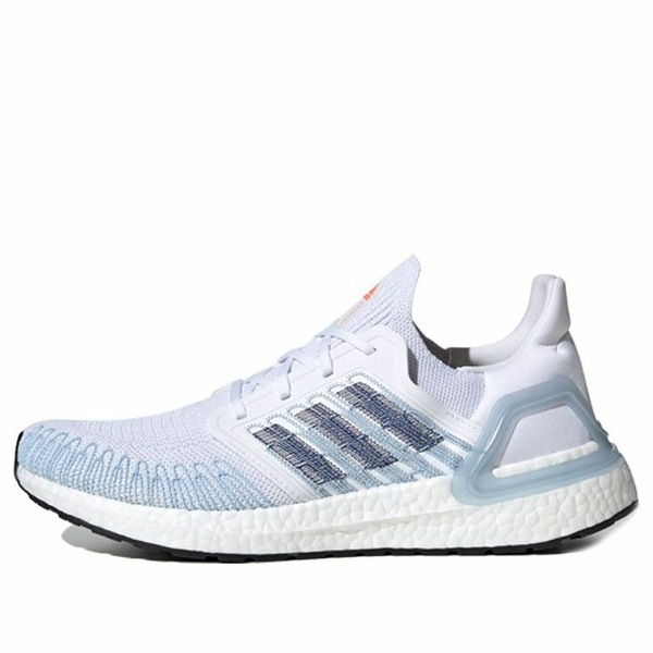 adidas アディダス メンズ スニーカー 【adidas Ultraboost 20 \u0027White Blue\u0027 EG0709】  大きさ US_9.5(27.5糎)