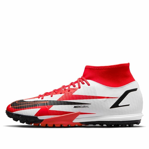 Nike ナイキ メンズ スニーカー 【Nike Mercurial Superfly 8 Academy CR7 TF Turf \u0027Red Black White\u0027 DJ4683-600】  大きさ US_9(27.0糎)