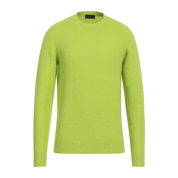 【貨物輸送無料】 ロベルトコリーナ メンズ 編み物\u0026プルオーバー アウター Sweaters Green