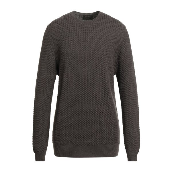 【貨物輸送無料】 グランサッソ メンズ 編み物\u0026プルオーバー アウター Sweaters Grey