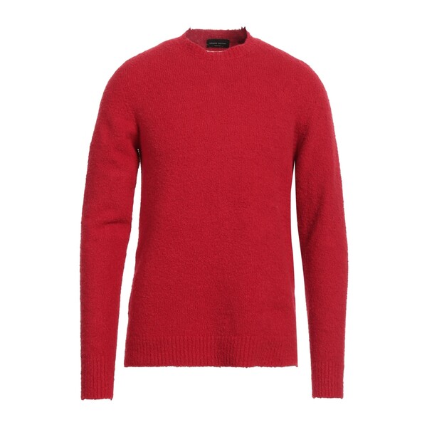 【送料無料】 ロベルトコリーナ メンズ ニット\u0026セーター アウター Sweaters Red