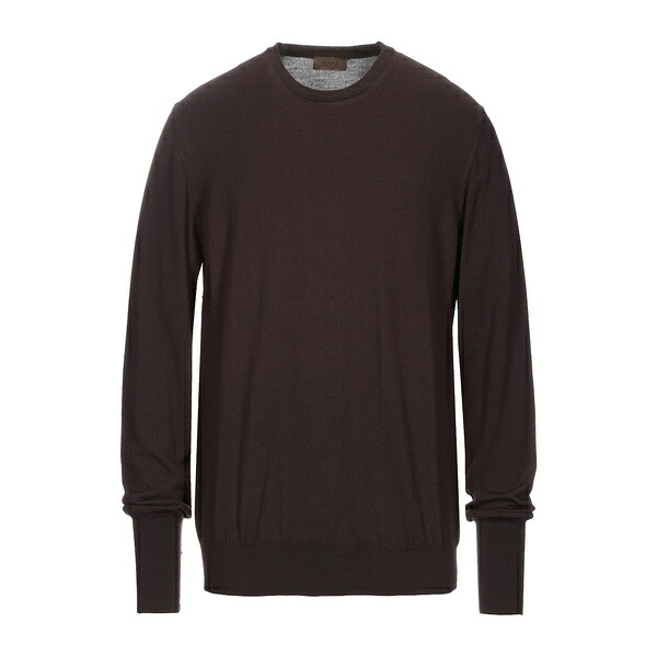 【貨物輸送無料】 アルファス テューディオ メンズ 編み物\u0026プルオーバー アウター Sweaters Brown