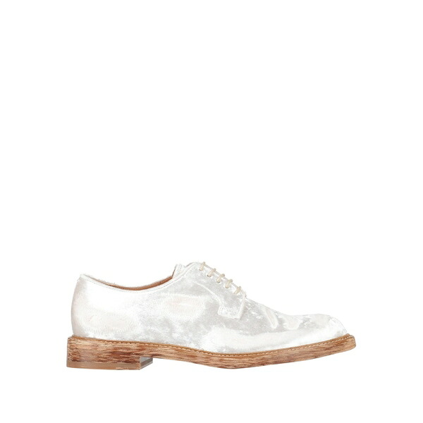 【貨物輸送無料】 マルタンマルジェラ メンズ 御召しものシューズ シューズ Lace-up shoes White