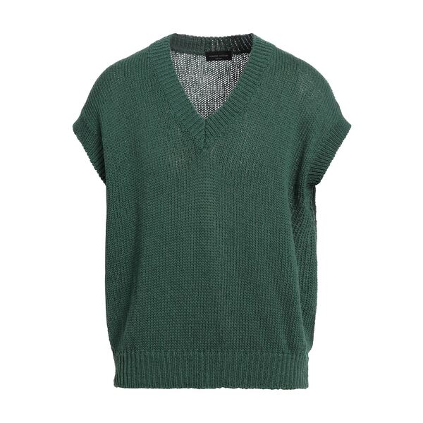 【貨物輸送無料】 ロベルトコリーナ メンズ 編み物\u0026プルオーバー アウター Sweaters Green
