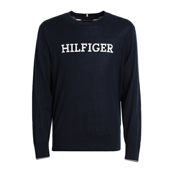 【送料無料】 トミー ヒルフィガー メンズ ニット&セーター アウター Sweaters Blue｜asty