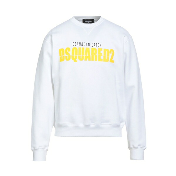 【送料無料】 ディースクエアード メンズ パーカー・スウェットシャツ アウター Sweatshirts White｜asty