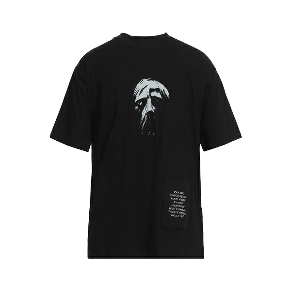 【送料無料】 イザベル・ベネナート メンズ Tシャツ トップス T-shirts Black