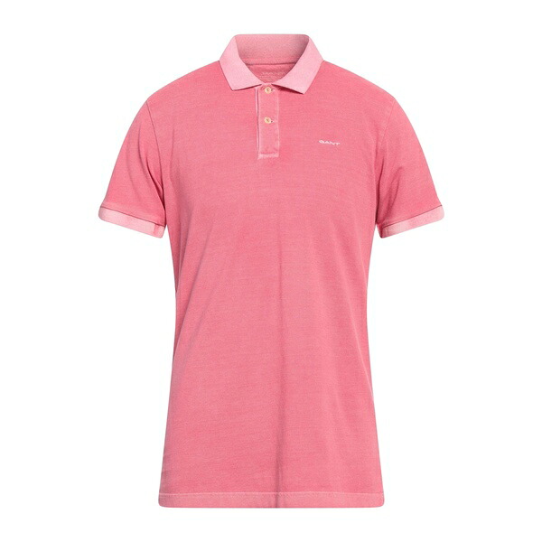 【送料無料】 ガント メンズ Tシャツ トップス Polo shirts Pink