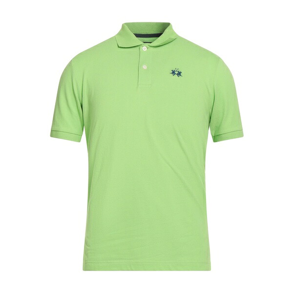 【送料無料】 ラ マルティーナ メンズ Tシャツ トップス Polo shirts Green