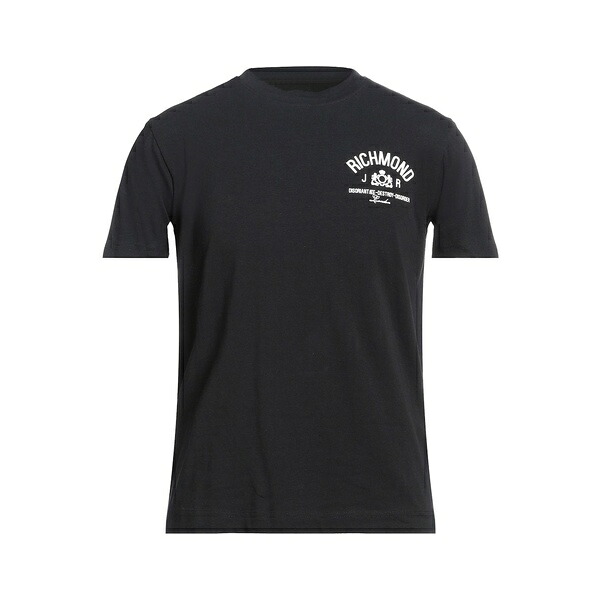 【送料無料】 ジョン リッチモンド メンズ Tシャツ トップス T-shirts Black