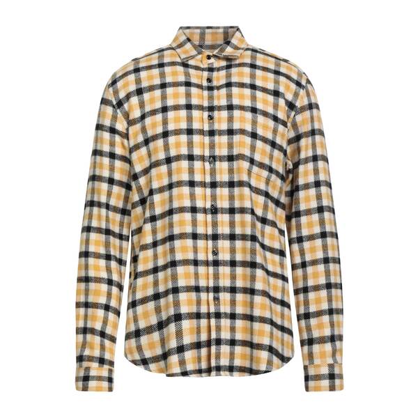 【送料無料】 ポルチギーフランネル メンズ シャツ トップス Shirts Yellow