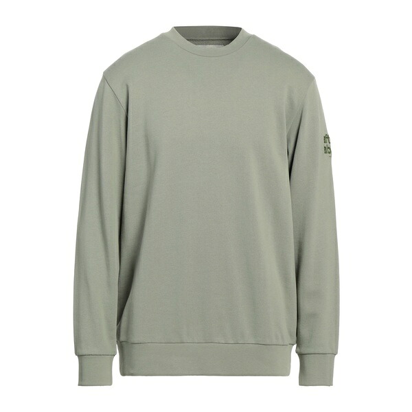 【送料無料】 アフターレーベル メンズ パーカー・スウェットシャツ アウター Sweatshirts Green｜asty
