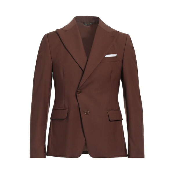 【送料無料】 ダニエレ アレッサンドリー二 メンズ ジャケット＆ブルゾン アウター Blazers Brown