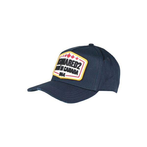 【送料無料】 ディースクエアード メンズ 帽子 アクセサリー Hats Blue|asty