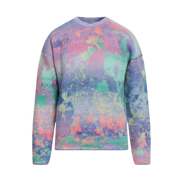 【貨物輸送無料】 イザベル・ベネナート メンズ 編み物\u0026プルオーバー アウター Sweaters Purple