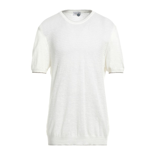 【送料無料】 ヘリテージ メンズ ニット&セーター アウター Sweaters White