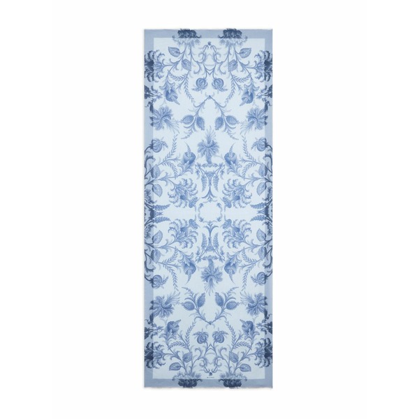 エトロ メンズ えり巻き・袈裟・えり巻き 付属物 Floral-print scarf Blue