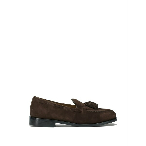 セバゴ レディース スリッポン・ローファー シューズ Tassel leather flat shoes Brown