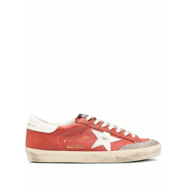 ゴールデングース メンズ スニーカー シューズ Super-star sneakers Orange|asty