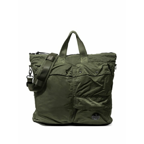 シーピーカンパニー メンズ トートバッグ 御徒面子 Pocket tote bag Green