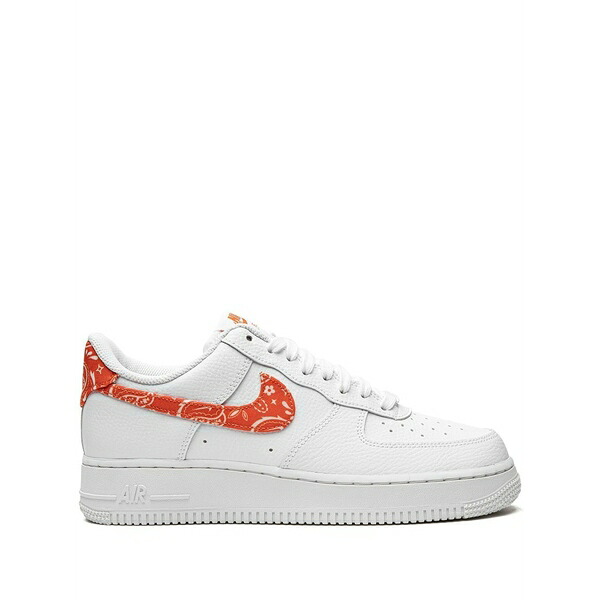 ナイキ レディース スニーカー シューズ Air force 1 low \"orange paisley\"" sneakers White"