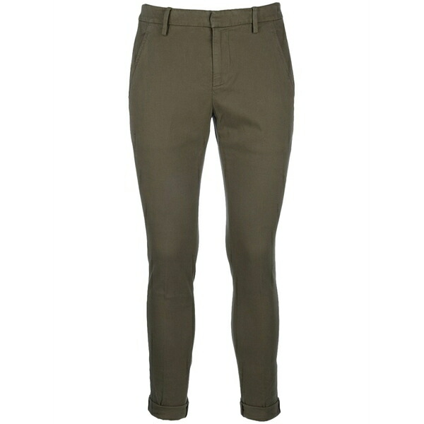ドンダップ メンズ カジュアルパンツ ボトムス Skinny trousers Green|asty