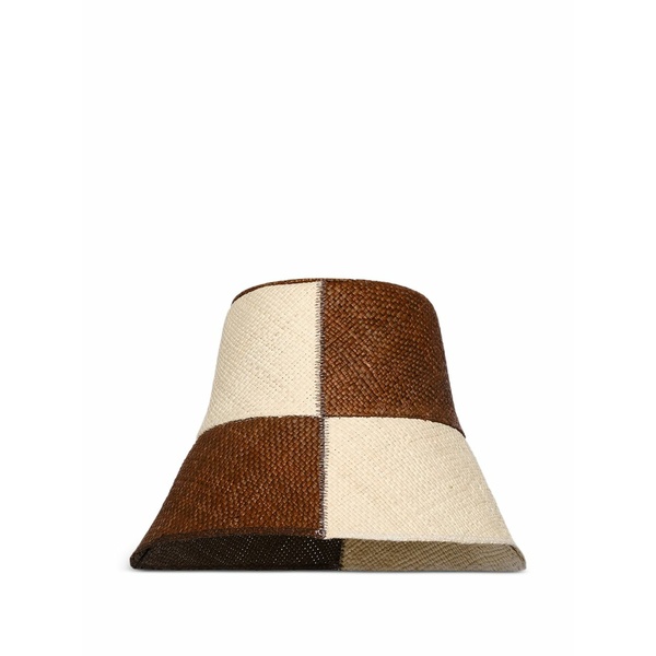 ジョハンナ・オーティズ レディース 帽子 アクセサリー Checked bucket hat Brown|asty
