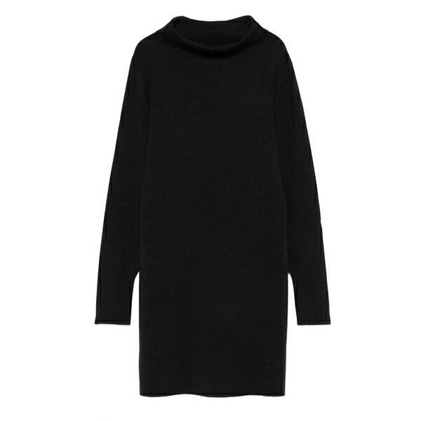 パロッシュ レディース ワンピース トップス High-neck long-sleeve midi dress Brown｜asty