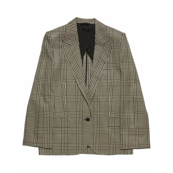 アクネ ストゥディオズ レディース ジャケット&ブルゾン アウター Single-breasted blazer Brown|asty