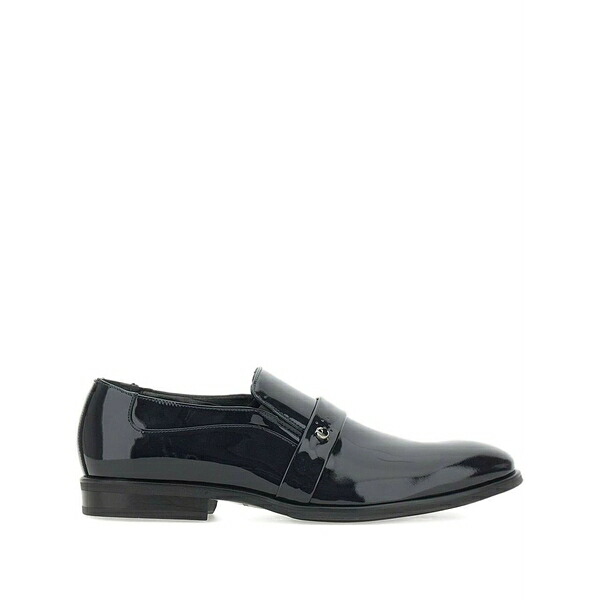 カルロ ピニャテッリ メンズ スリッポン・ローファー シューズ Rugan loafers Black