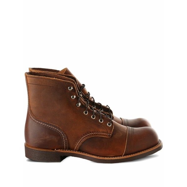レッドウィング メンズ ブーツ シューズ Iron ranger芒 lace-up boots Brown