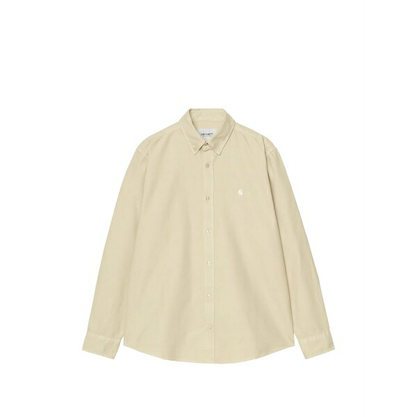 鉄道車両ハート型 メンズ プルオーバー トップス Bolton shirt Neutrals