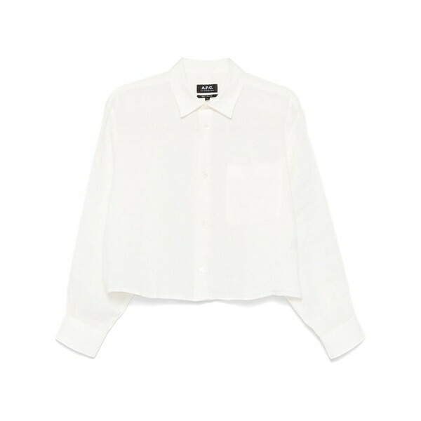 アーペーセー レディース シャツ トップス Sophie shirt White｜asty