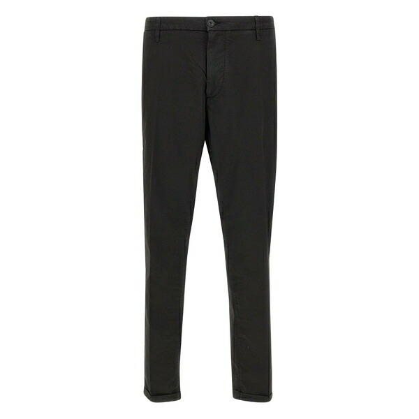レアッシュ メンズ カジュアルパンツ ボトムス Welt-pocket chino trousers Black｜asty