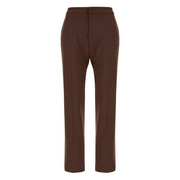 ファビアナ フィリッピ レディース カジュアルパンツ ボトムス Tailored trousers Brown｜asty