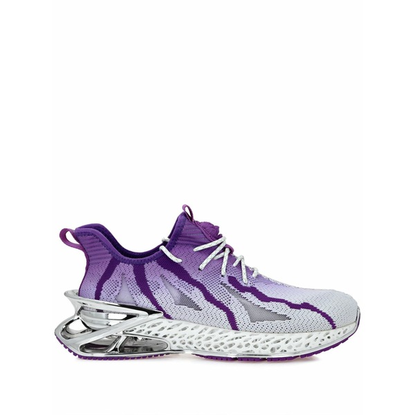 飾り気のない運動競技 メンズ スリッポン・ローファー シューズ \u0027the lighting edition gen.x.02\u0027 Purple
