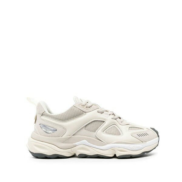 アクセルアリガト メンズ スニーカー シューズ Satellite runner panelled sneakers Neutrals|asty