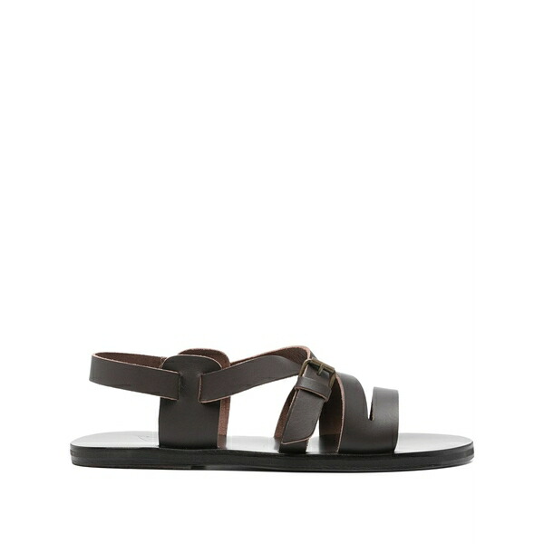 アンシエントグリークサンダル メンズ サンダル シューズ Hercules sandals Brown