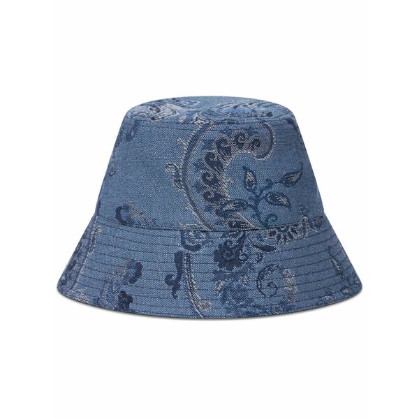 エトロ レディース 鳥打ち帽 付属物 Paisley-print denim bucket hat  Blue