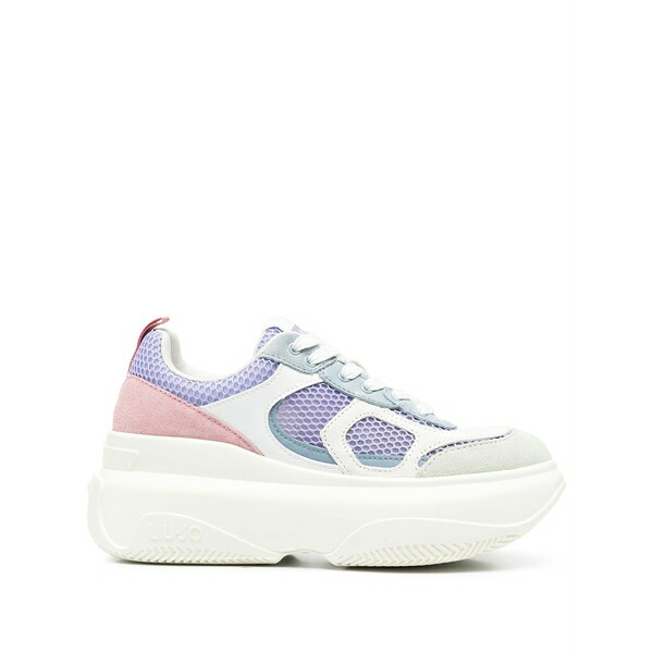 リュージョー レディース スニーカー シューズ June colour-block platform sneakers Purple｜asty