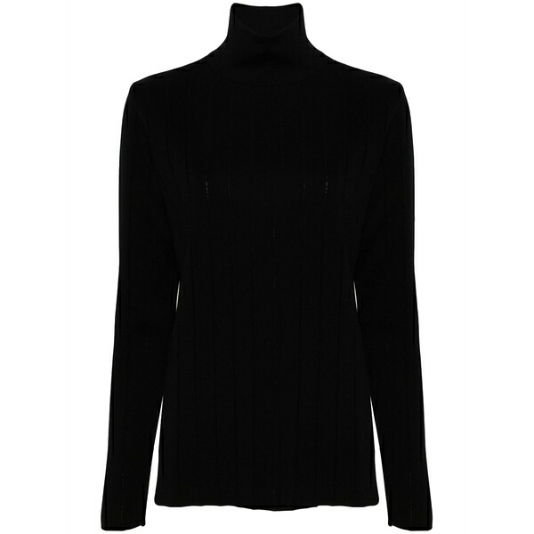 マルツィアーリ レディース ニット&セーター アウター Virgin-wool jumper Black|asty