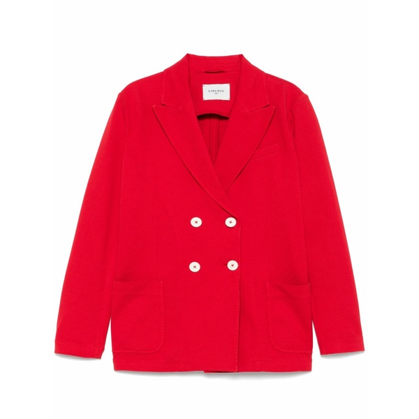 チルコロ1901 レディース ジャケット＆ブルゾン アウター Double-breasted blazer Red｜asty