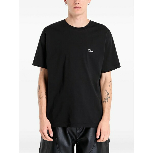ダイム メンズ ティーシャツ トップス Cursive logo t-shirt Black