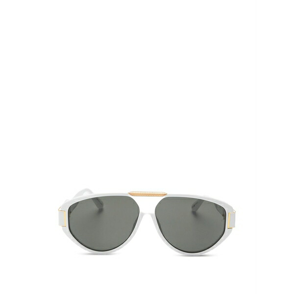 リンダ ファロー メンズ サングラス・アイウェア 付属物 Rowan sunglasses White