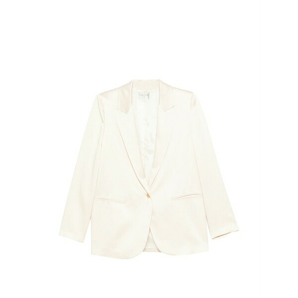 フォルテ フォルテ レディース 上衣＆上衣 アウター Single-breasted blazer Neutrals