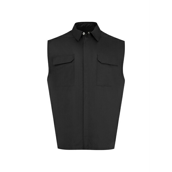 リックオウエンス メンズ 上衣＆上衣 アウター Jumbo pocket overshirt Black