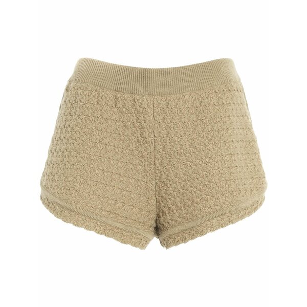 バリー レディース 心地よいズボン下 ボトムス Cashmere tweed shorts Green